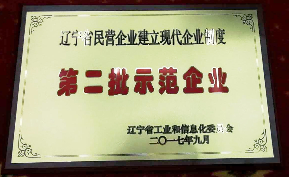 赢多多电商被授予辽宁省第二批示范企业牌匾.jpg 赢多多电商被授予辽宁省第二批示范企业牌匾.jpg
